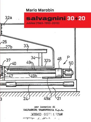 cover image of Salvagnini 30+20--Jubilee (1963/1993/2013)--Versione italiana